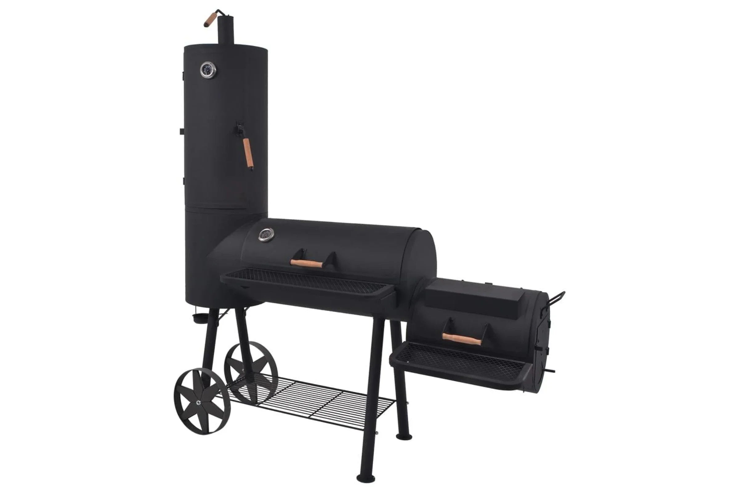 Sparx BBQ Charcoal Smoker with Bottom Shelf